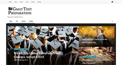 Desktop Screenshot of gmattestpreparation.com